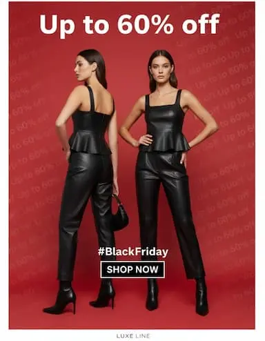 Black Friday Fashion Sale template preview